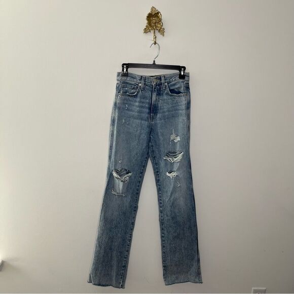 Veronica Beard Dylan High Rise Straight Jeans 25 - Picture 1 of 7